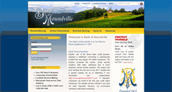 Desktop Screenshot of bankofmoundville.com